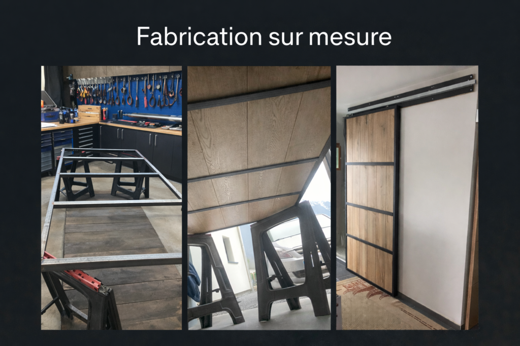 fabrication de porte coulissante